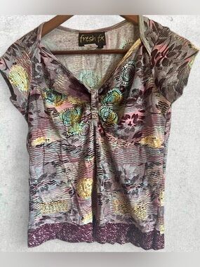 Y2K Fresh Fx Boho Top